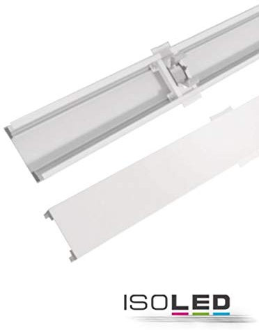 Blindabdeckung Balkenaufnahme, FastFix LED Linearsystem R, 1,5m, Aluminium