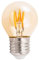 McShine - LED-Leuchtmittel Filament Tropfenlampe | Retro | Edison Vintage Glühbirne E27 LED warmweiß 1W, 90 lm, 2200K, goldenes Glas LED Lampe Nostalgie