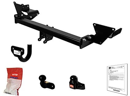 Anhängerkupplung mit festem Flansch (Zwei Löcher) für VW Tiguan ATV/SUV (inkl. R Line) (1/2008-2/2016)