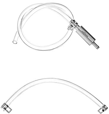 QWORK® Bremse Entlüften Schlauch, Kupplung Blutschlauch Werkzeug Kit EBrake Bleeder Hose, One Way Valve Tube Bleeding Tools inwegventil und Schlauch für Motorrad und PKW