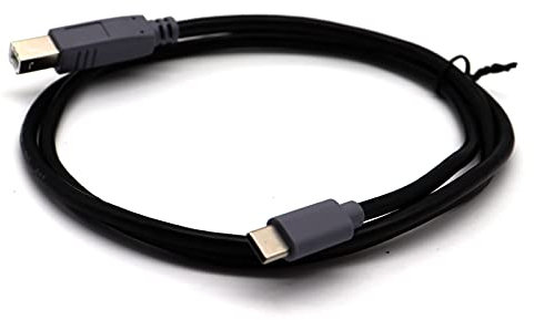 AWADUO Cavo USB per stampante USB 2.0 Tipo B maschio a maschio USB 2.0 maschio 480 Mbps porta USB B compatibile con smartphone Android, tablet, PC, stampante per etichette, stampante (1 M)