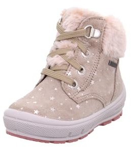 Superfit Baby-Mädchen GROOVY warm gefütterte Gore-Tex warm gefütterte Gore-Tex warm gefütterte Gore-Tex Schneestiefel, BEIGE 4000, 19 EU