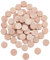 nbeads 200 Pcs 1.5cm Pièces Rondes en Bois Non Finis, 5 mm D'Épaisseur Cercles de Bois Non Finis Tranches Rondes Bois Découpes Ornements pour Artisanat Peinture Mariage Noël Décoration Maison