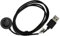 vhbw cavo di alimentazione USB sostituisce Michael Kors MKT0002 per smartwatch tracker - Stazione di ricarica, nero, magnetico, 100 cm