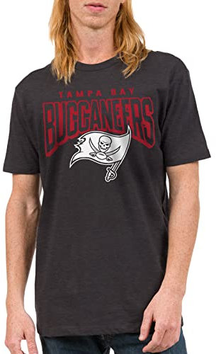 Junk Food Clothing x NFL – Bold Logo – Kurzarm-Fanshirt für Damen und Herren, offiziell lizenzierte NFL Bekleidung – Teamfarben