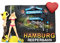 Reeperbahn Hamburgo Alemania - Imán para Nevera Ciudades, Recuerdo de Viaje, Decoración de Nevera, Adhesivo Magnético 3D, Pintado a Mano