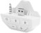 Dioche One Adapter für Headset Stereo Headset Adapter für One Controller Abs Headset Adapter Controller für o Adapter Kopfhörerkonverter für One Wireless Gamepad (Weiss)