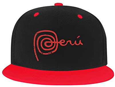 Verstellbare Mütze für Männer und Frauen, Marca Peru – Blanco Unisex Hip Hop Baseball Cap Trucker Dad Hats