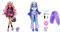 Monster High Abbey Bominable Yeti mit Mammut-Haustier & Mattel Clawdeen - Puppe mit Animal-Print-Pullover