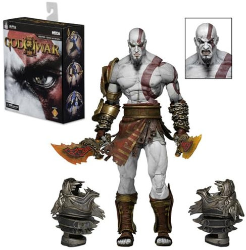 Eamily God of War 3 Ultimate Kratos Figuren Handgemachte PVC Anime Manga Charakter Modell Statue Figur Sammlerstücke Dekorationen Geschenke
