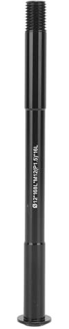 Tissting Perno Passante per Bici, 12mm M12 x 1.0/1.5/1.75 Perno Passante in Lega di Alluminio Adattatore per Perno Passante Forcella Anteriore a sgancio rapido (12x168LxM12(P1.5) x16L)