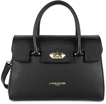 LANCASTER Sac a main Ref 66337 Noir 25 * 17 * 10 cm -
