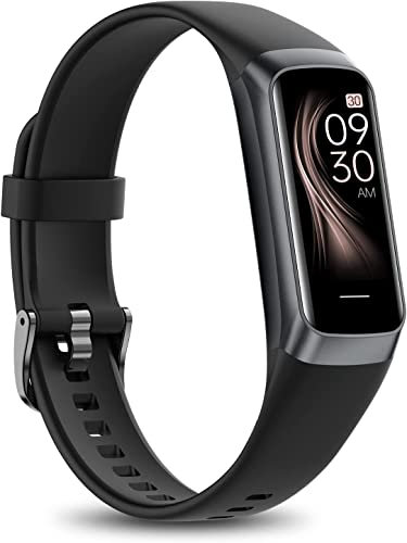 HTTWCOD Fitness Tracker for Men Women-24/7 Heart Rate, Step Counter,IP68 Waterproof Activity Tracker with 25 Sport Modes with 1.1 AMOLED Touch Color Screen with Android and iOS Phones