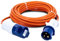 Status Prolunga da 10 m, 16 A/230 V, cavo arancione da 1,5 mm, IP44 resistente alle intemperie, ideale per campeggio, roulotte, camper e cantieri (10M16A1.51PK4)