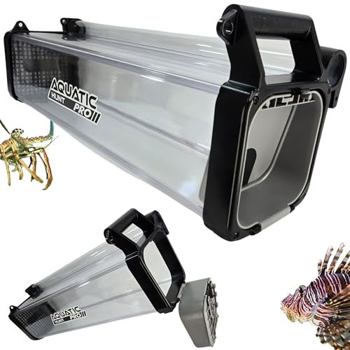 Aquatic Hunt Pro Lionfish Locker Löwenfisch mit hoher Kapazität für Taucher, schnelle Entwässerung, Speer-/Snare-Aufbewahrung, langlebig und vielseitig für die Jagd und Hummer-Sammlung (Orca