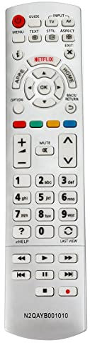 N2QAYB001010 Replacement Universal Remote Control Applicable For Panasonic TV TX-LR32DT30 TX-L37DT35 TX-L37DT30 TX-L32DT35 TX-PR42UT30 TX-LR37DT30 TX-P46GTN33 TX-PR50GT30 TX-40CS620E