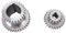 Metallgetriebe, Drehgetriebe, 2 -Geschwindigkeits -Duplikat -Getriebe mit Hohem Geschwindigkeits -Getriebe, Kompatibel mit 0618 7x12 7x14 Mini -Drehmaschine