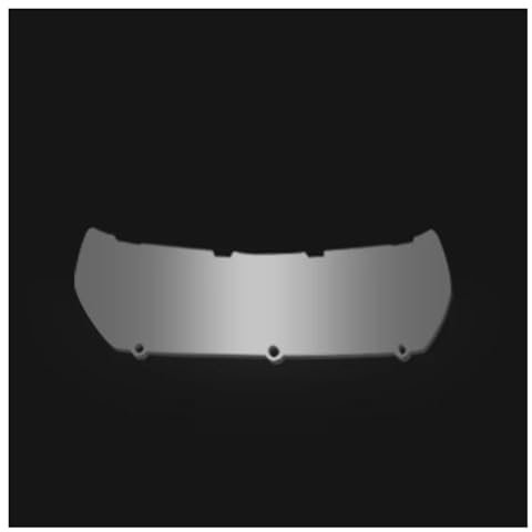 Motorcycle Helmet Visor Lens, Helmet Visor, MASEI 610 Motorcycle Accessories Parts Helmet Lenses Iron-Man Helmet Lens Open Face Helmets 610 Accessories Half Helmet len(02 Multicolor)(03 Silver Plating