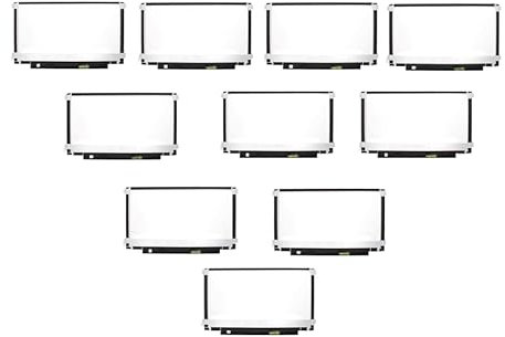11.6 LED LCD HD Matte Screen Replacement For Samsung Chromebook 4 XE310XBA XE310XBA-K01US Compatible with P/N: B116XTN02.5 HW0A Laptop Display Panel With 30 Pins Connector [Pack of 10]