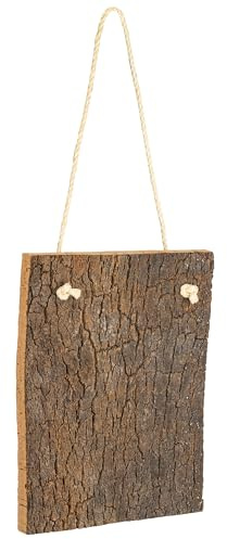 Kratzbrett aus Naturkorkrinde für Katzen | Katzen-Kratzbrett aus Kork | Größe: 40x30 cm | mit praktischem Seil zum Aufhängen | unbehandeltes Naturprodukt | Made in Portugal
