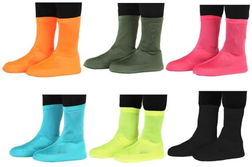ReachMall Fundas elásticas para zapatos de seda de leche, cobertura completa, a prueba de arena, antideslizantes, ligeras, transpirables, para senderismo, playa, desierto, caminatas y aventuras