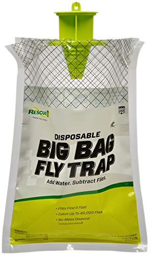 RESCUE! Big Bag Fly Trap – Disposable, Outdoor Use