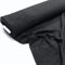 STOFFKONTOR Polar Fleece Stoff Meterware, Fleecestoff zum Nähen mit Antipilling Eigenschaften - Schwarz