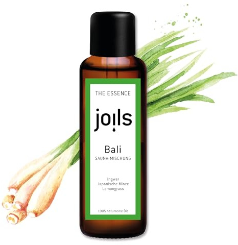 JOILS® Saunaaufguss BALI, 50ml, 100% naturreines Öl für Ihre Sauna, ätherisches BIO-Saunaöl vom Familienbetrieb aus dem Schwarzwald