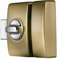 ABUS 33332 Serratura per porta, 40 mm, marrone