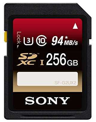 Sony Flash-Speicherkarte, SDHC, 4 GB 256 GB