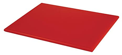 Hygiplas Petite plancheà découper haute densité Rouge 12 x 305 x 229 mm