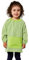 KLOTTZ PONCHO - Babi poncho sin botones guardería. Bata escolar cómoda de vestir perfecta para comedores y colegios. bebé-niños color: VERDE talla: 3