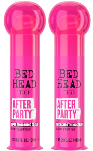 TIGI Bed Head After Party Smoothing Cream 2-Pack, 3.38 Oz Ea