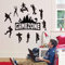 Runtoo Wandtattoo Gaming Zone Wandsticker Gamer Wandaufkleber Kinderzimmer Jugendzimmer