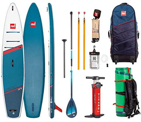 Red Paddle Co 12.6' Sport MSL Set Stand Up Paddle Board SUP Hybrid Tough Paddel 2022