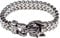 JAOYU Wolf Head Bracelet Viking Bracelet for Men Amulet Norse Bracelet Arm Ring Stainless Steel Cuff Bangle Pagan Jewellery