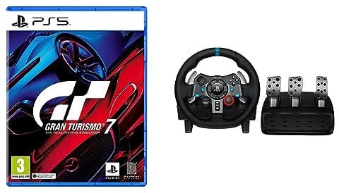 Gran Turismo 7 (PS5) + Logitech Gaming Wheel Bundle