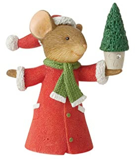 Enesco Miniatur-Figur, Motiv Schwänze mit Herz, 6,9 cm, Mehrfarbig