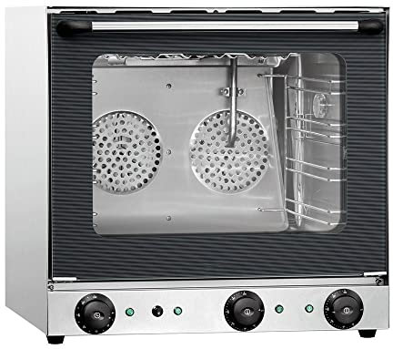 MBH - Forno elettrico a convezione professionale con grill e vapore per alberghi Piccolo forno industriale per bar, ristorante e panetteria.