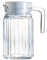 RMTL Fridge Jug with Lid 600ML Picnic Water Glass Jar Pitcher for Iced Tea, Juice, Water (600ML)