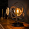 famlights Industrie Tischlampe Lenny Vintage Look/Steampunk Tischleuchte Tischlampe E27 / Metall Wohnzimmerlampe Nachttischlampe Vintage Landhaus Industrial Schlafzimmer Wohnzimmer
