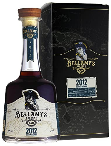 Bellamy's Reserve Rum |2012 Guyana | Diamond Distillery | 9YO Rum inkl. GB|Distilled 11/2012 Bottled 02/2022