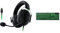 Razer BlackShark V2 X USB - Casque Gaming Esports Filaire Noir & Ornata V3 X - Clavier Gamer à Profil Bas Clavier AZERTY | Noir