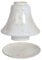 Aroma Candle Accessories Jar Candle Shade with Tray Plate Set Glass Valencia Marble Effect Home Decor