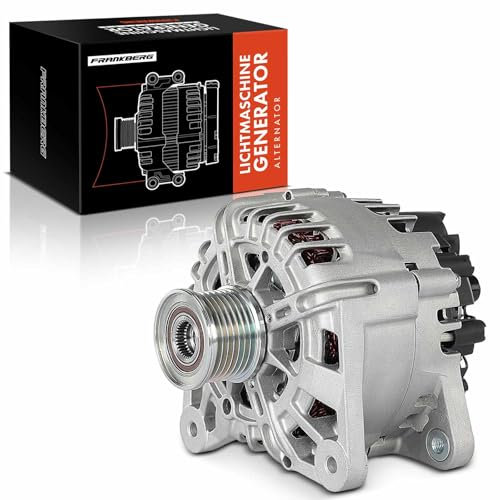 Frankberg Lichtmaschine mit Freilaufriemenscheibe Kompatibel mit Dokker Express Kasten/MPV Duster HM Lodgy JS Logan II Sandero II Qashqai II SUV J11 J11 231000643R