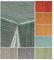 laro Wachstuch-Tischdecke Wachstischdecke Gartentischdecke Leinenoptik, Muster:Leinenoptik Dunkelgrün, Größe:100x200
