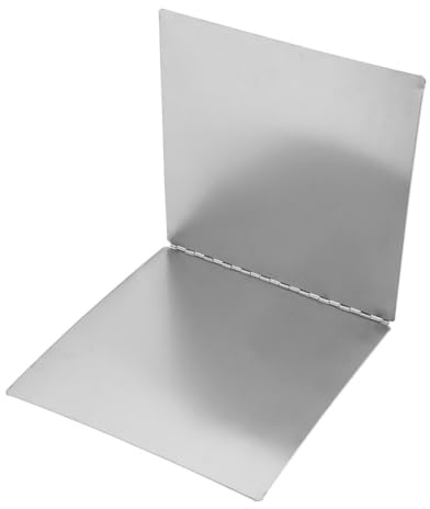 SAFIGLE Edelstahl Spritzschutz Faltbar Herdschutz Öl spritzschutz Wand Küchenbaffle Hitzebeständig Leicht zu Reinigen für Bratpfannen und Herdplatte