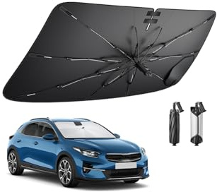 BIBIBO Compatible con Kia Ceed Proceed XCeed SW GT 2019-2024 2025 Parasol Cubiertas Parasol Parabrisas Delantero Parabrisas Coche Parasol Ceed Accesorios