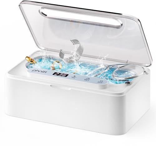 Phniti Ultrasonic Cleaning Machine with 3 Timer Modes
