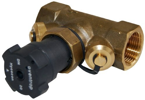 Oventrop 1067306 Messing Absperrventil Hycocon A PN16, DN 20 3/4 Zoll, Muffengewinde